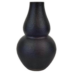 Vase Battuto conçu par Carlo Scarpa pour Venini, Murano, années 1940