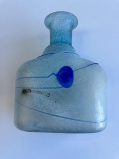 Glass Vase "Blue Galaxy Art", B. Vallien for Orrefors