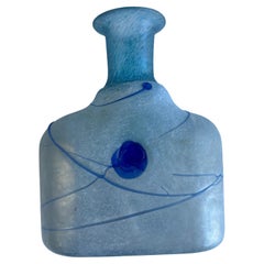Vase Blue Galaxy Art de B. Vallien pour Orrefors