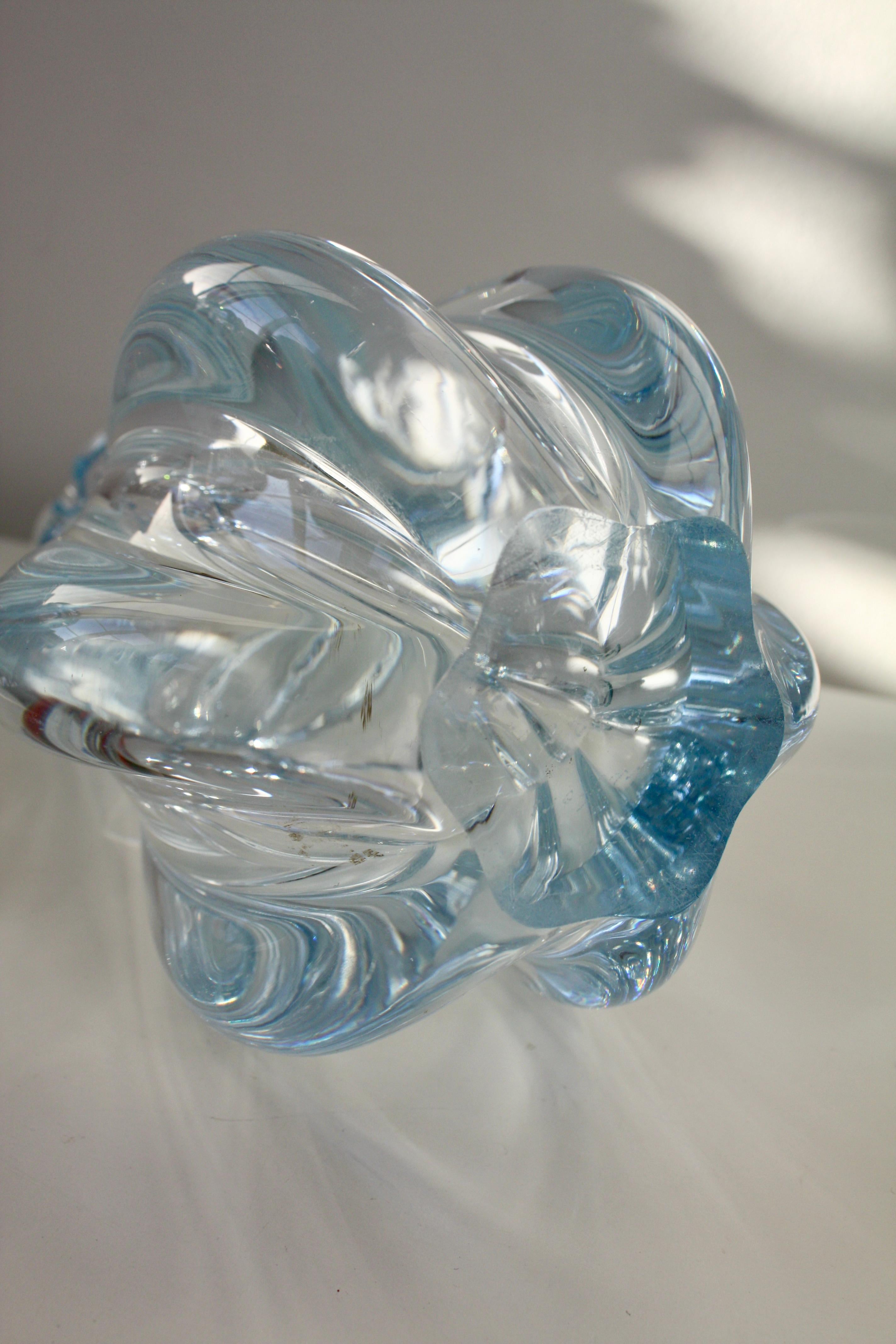 Vase, Schale und Kerzenhalter aus Glas. „Stella Polaris“, Vicke Lindstrand Orrefors (Schwedisch) im Angebot