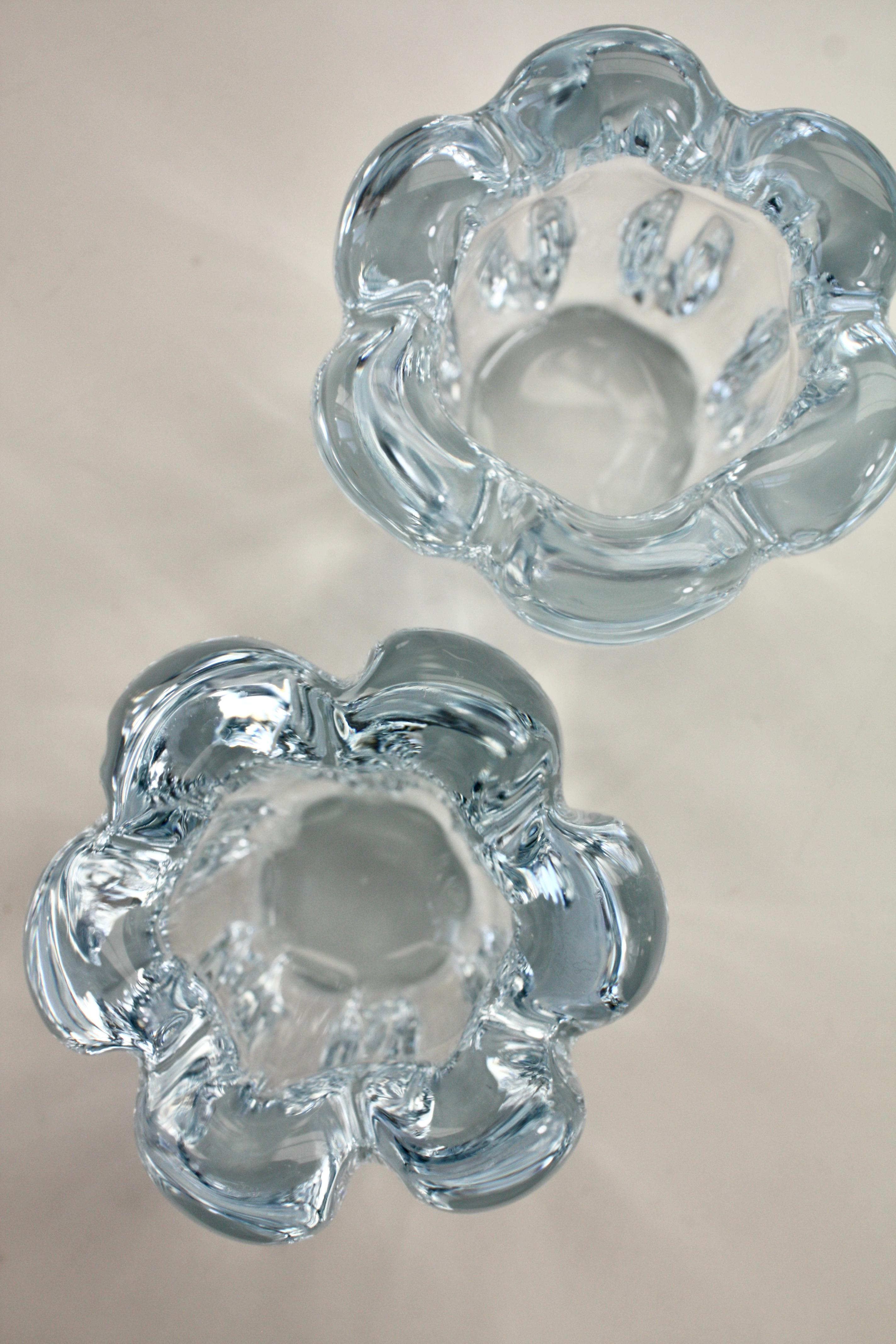 Vase, Schale und Kerzenhalter aus Glas. „Stella Polaris“, Vicke Lindstrand Orrefors im Angebot 2