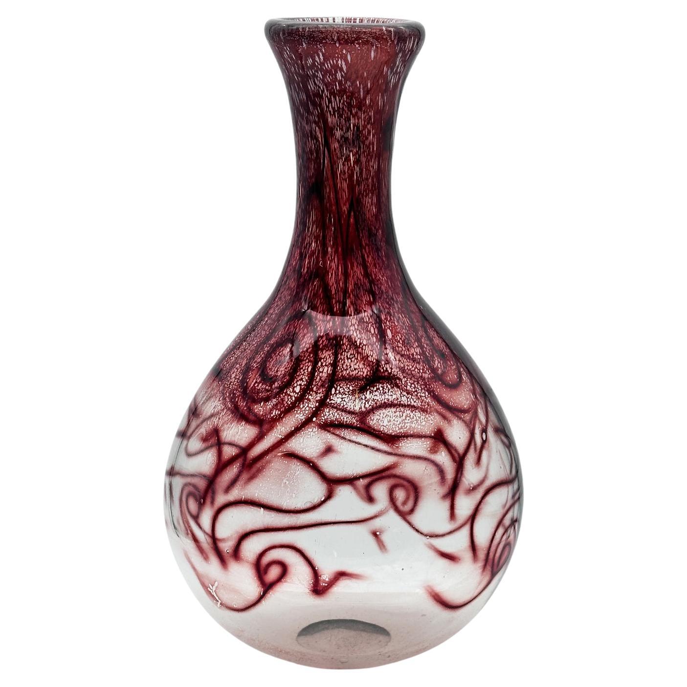 Glass Vase by A.D. Copier unica