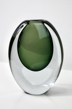 Glass Vase by Asta Strömberg for Strömbergshyttan, 1950s
