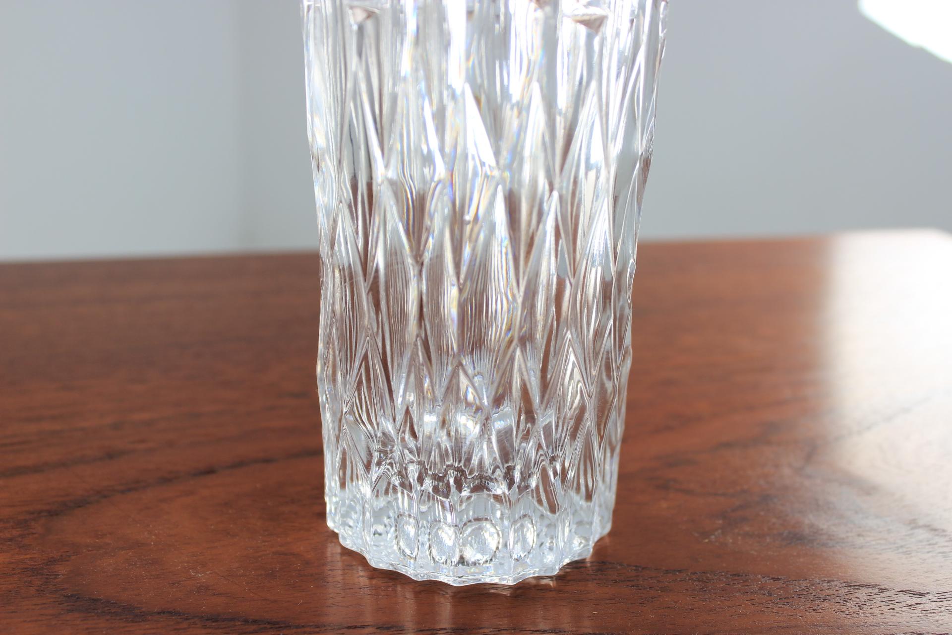 Mid-Century Modern Glass Vase by Bohemia Glass, 1960s