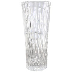Glass Vase by Bohemia Glass, 1960s