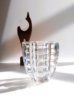 Glass Vase by Edvin Öhrström for Orrefors