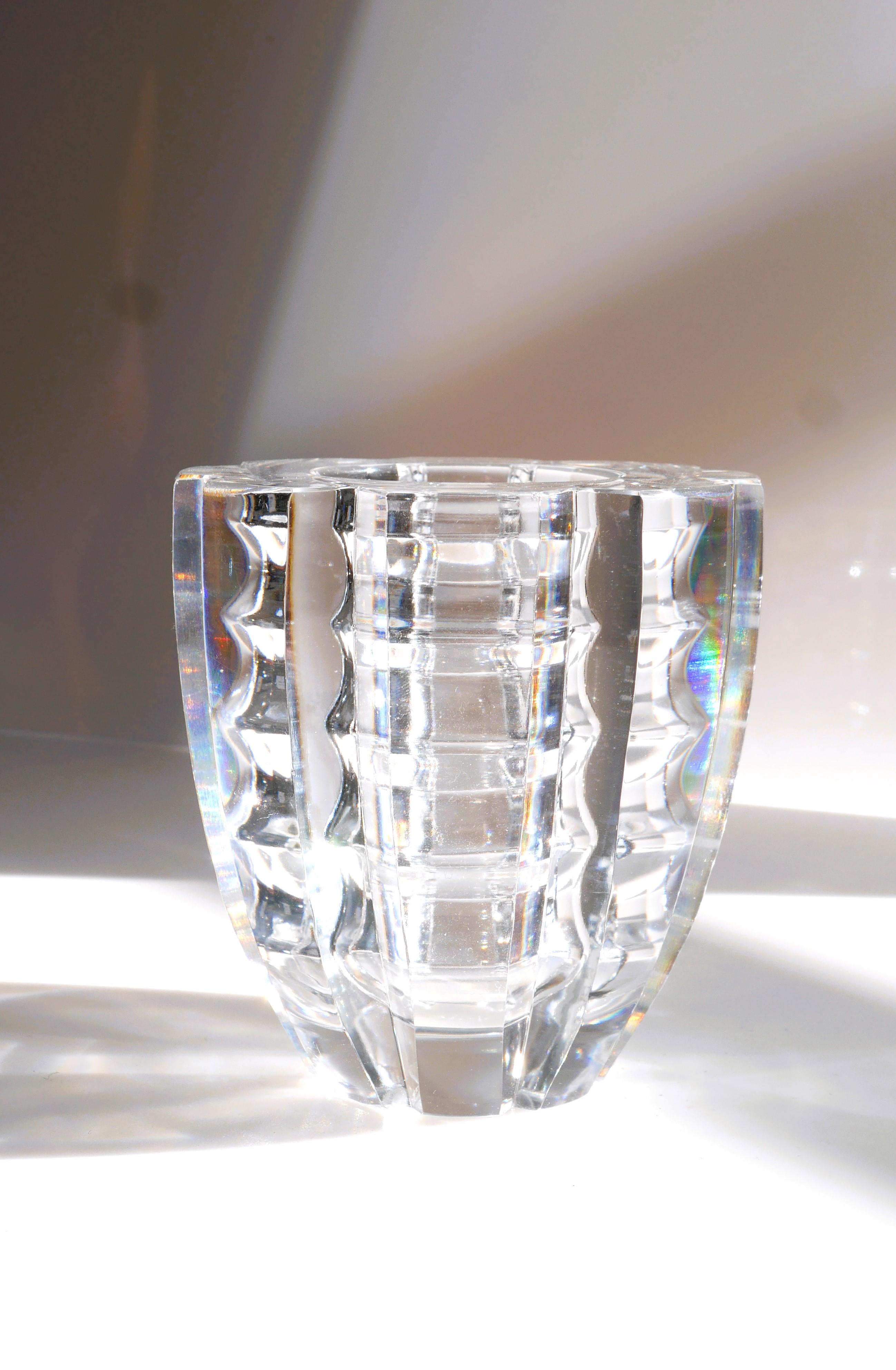 Glass Vase by Edvin Öhrström for Orrefors 1