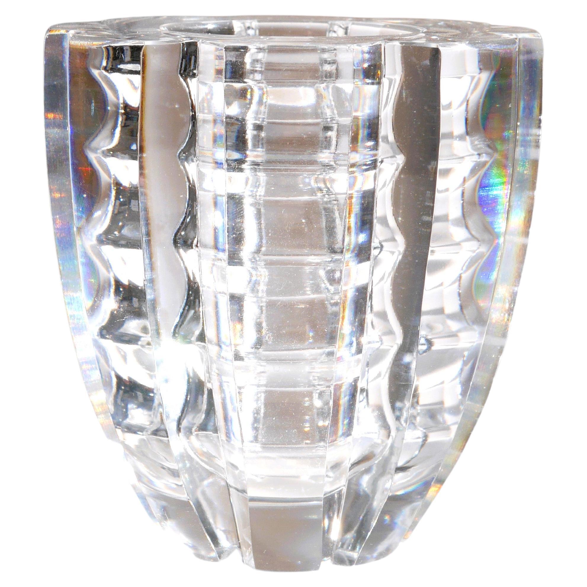 Glass Vase by Edvin Öhrström for Orrefors