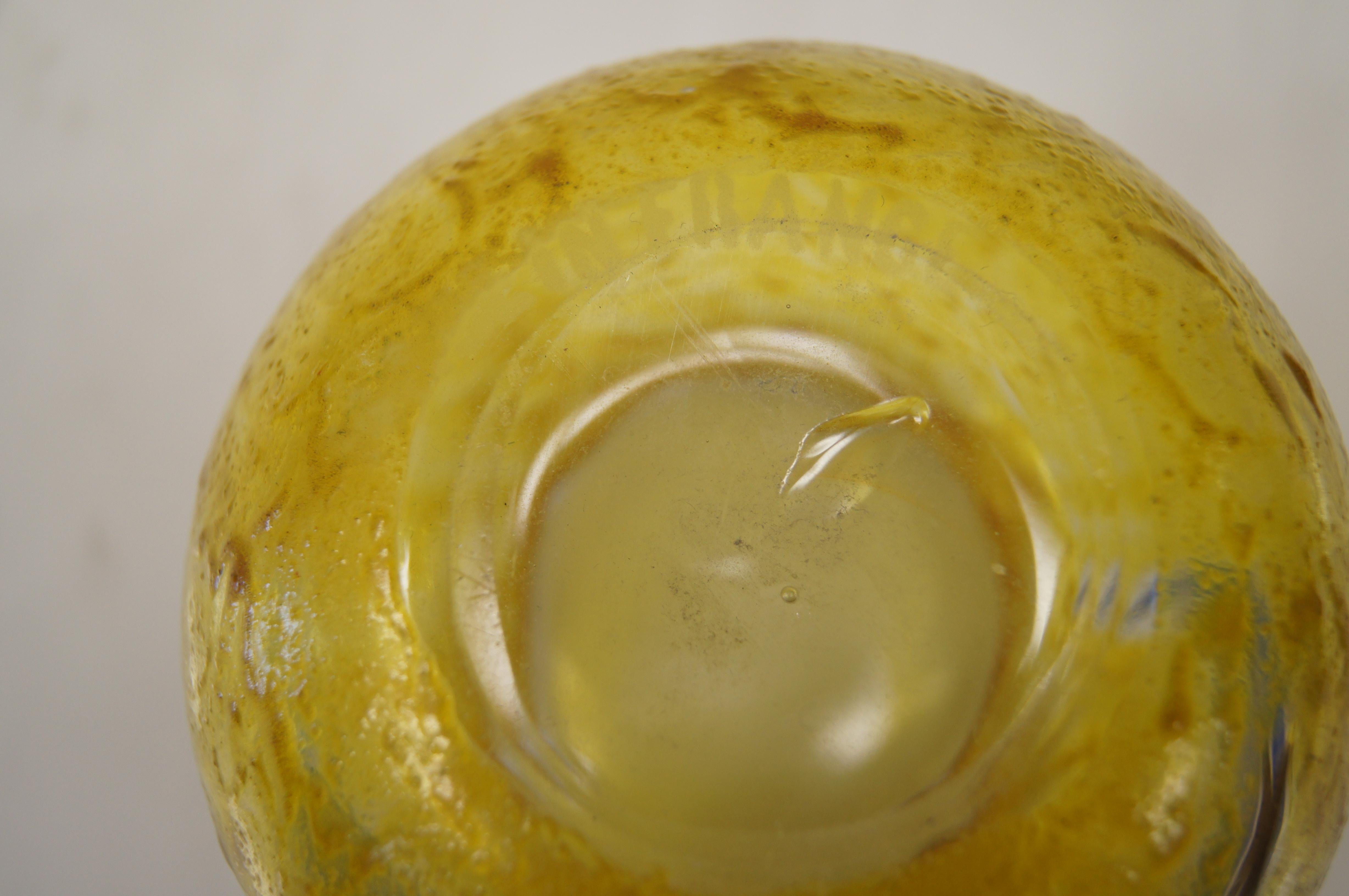 XX secolo Vaso di vetro di François-Théodore Legras in vendita