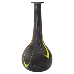 Glasvase von Murano Italien um 1970er