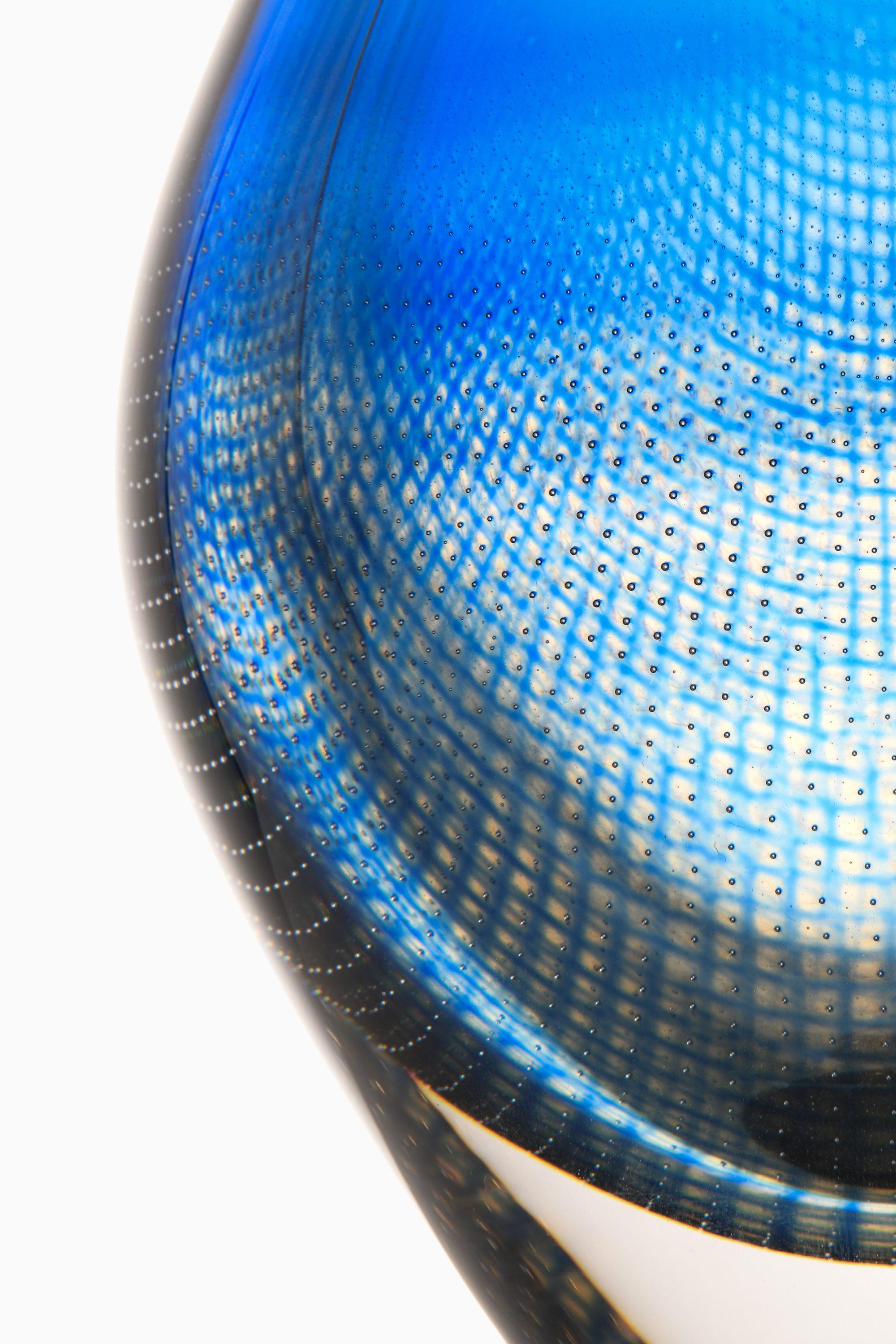 Mid-Century moderno Vaso di vetro di Sven Palmqvist, anni '50 in vendita
