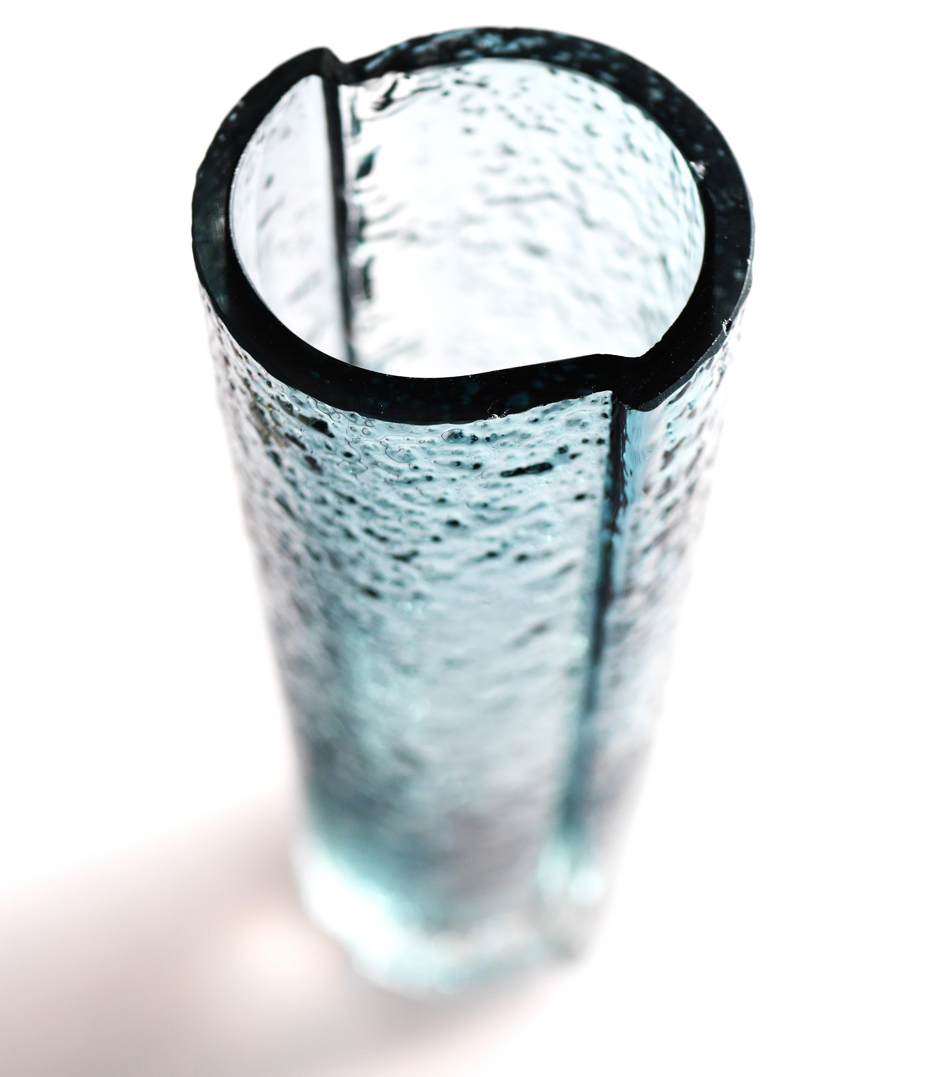 Glass Vase by Tamara Aladin for Riihimäan Lasi, Finland 1