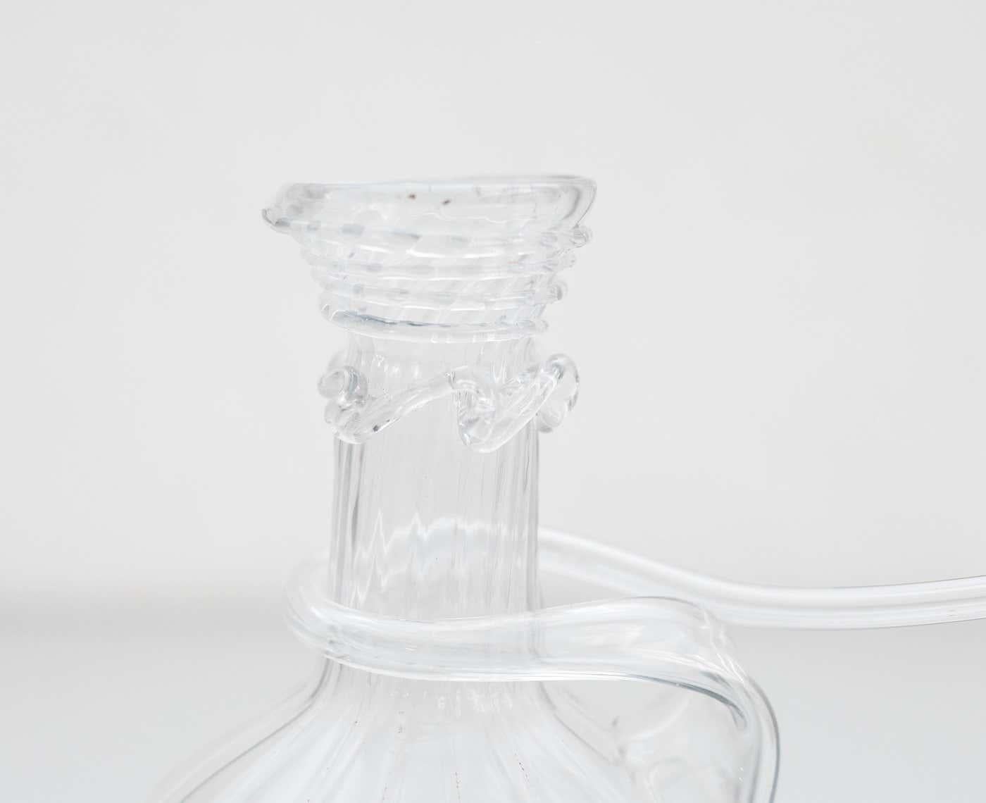 Glass Vase, circa 1930 For Sale 2