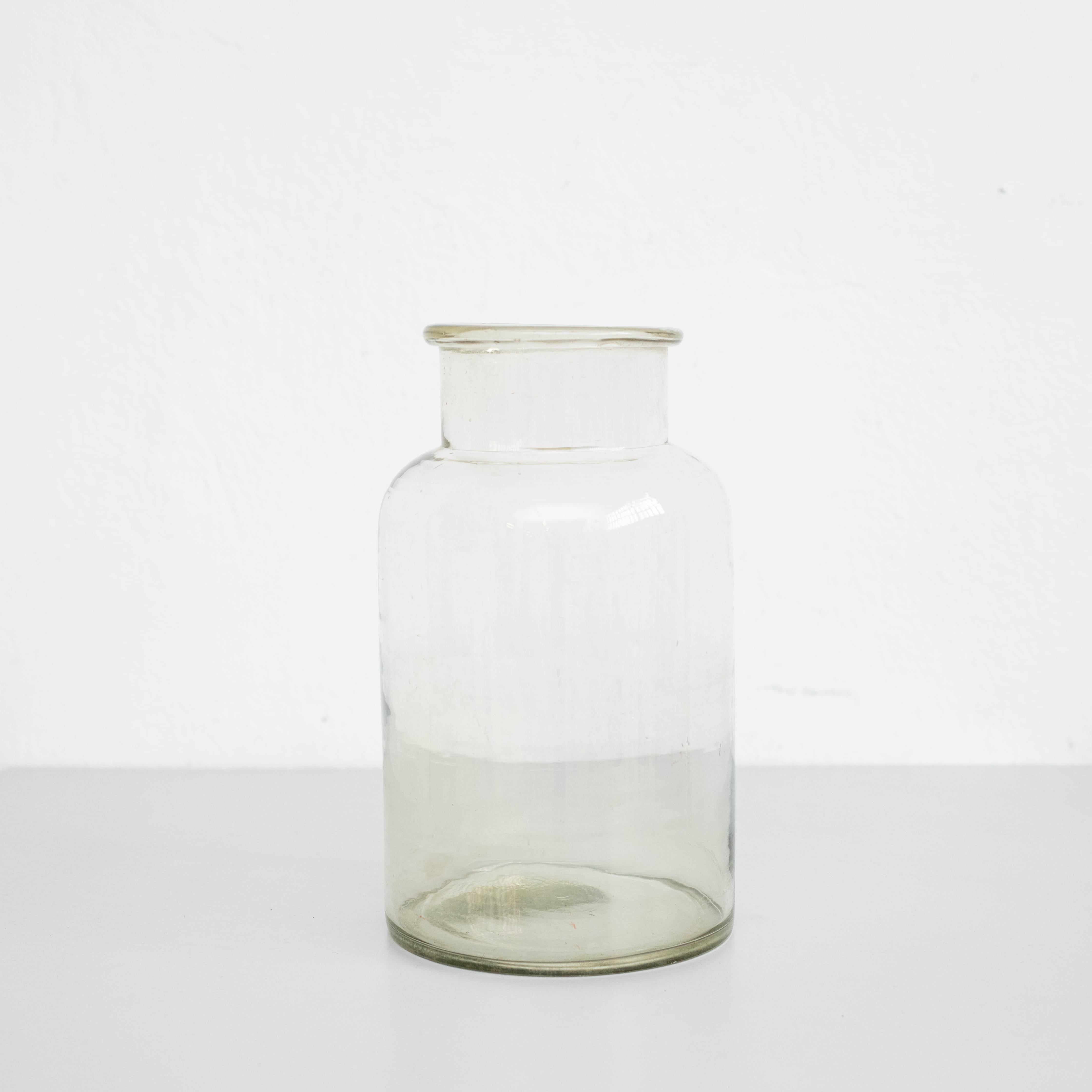 Espagnol Vase en verre, vers 1950  en vente