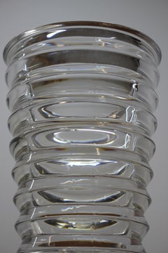 Glass Vase, Czech Art Glass, 2000s