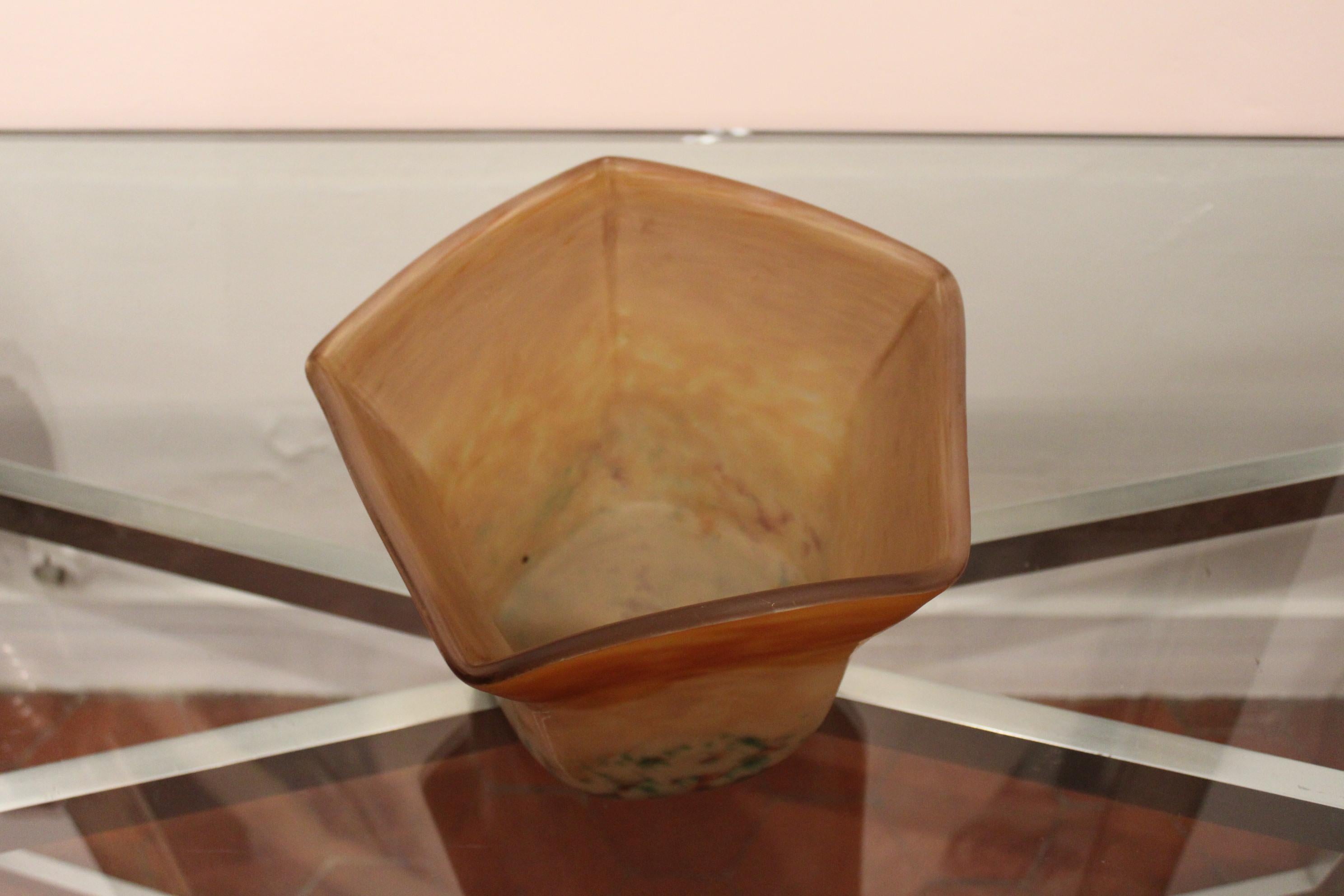 Glass Vase Daum Nancy, France 20th Century For Sale 3