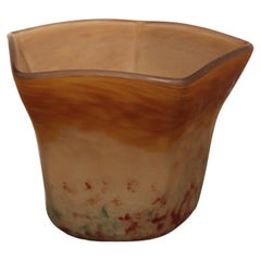 Vase aus Glas, Daum Nancy, Frankreich, 20. Jahrhundert
