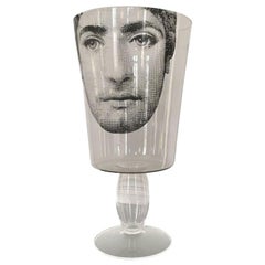 Glass Vase Designed by Nigel Coates for Pietro Fornasetti