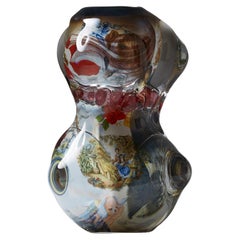 Vaso di vetro 'Fabula' di Per B. Sundberg per Orrefors, Svezia, 2003