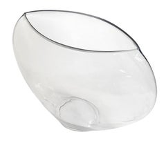 European Handmade Glass Vase, Organic Modern Style, 20th Century