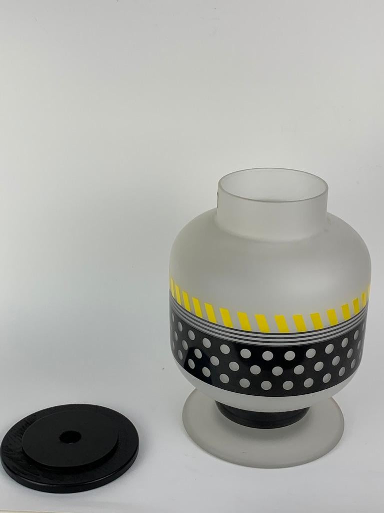Glass vase from Ettore Sottsass For Sale 7