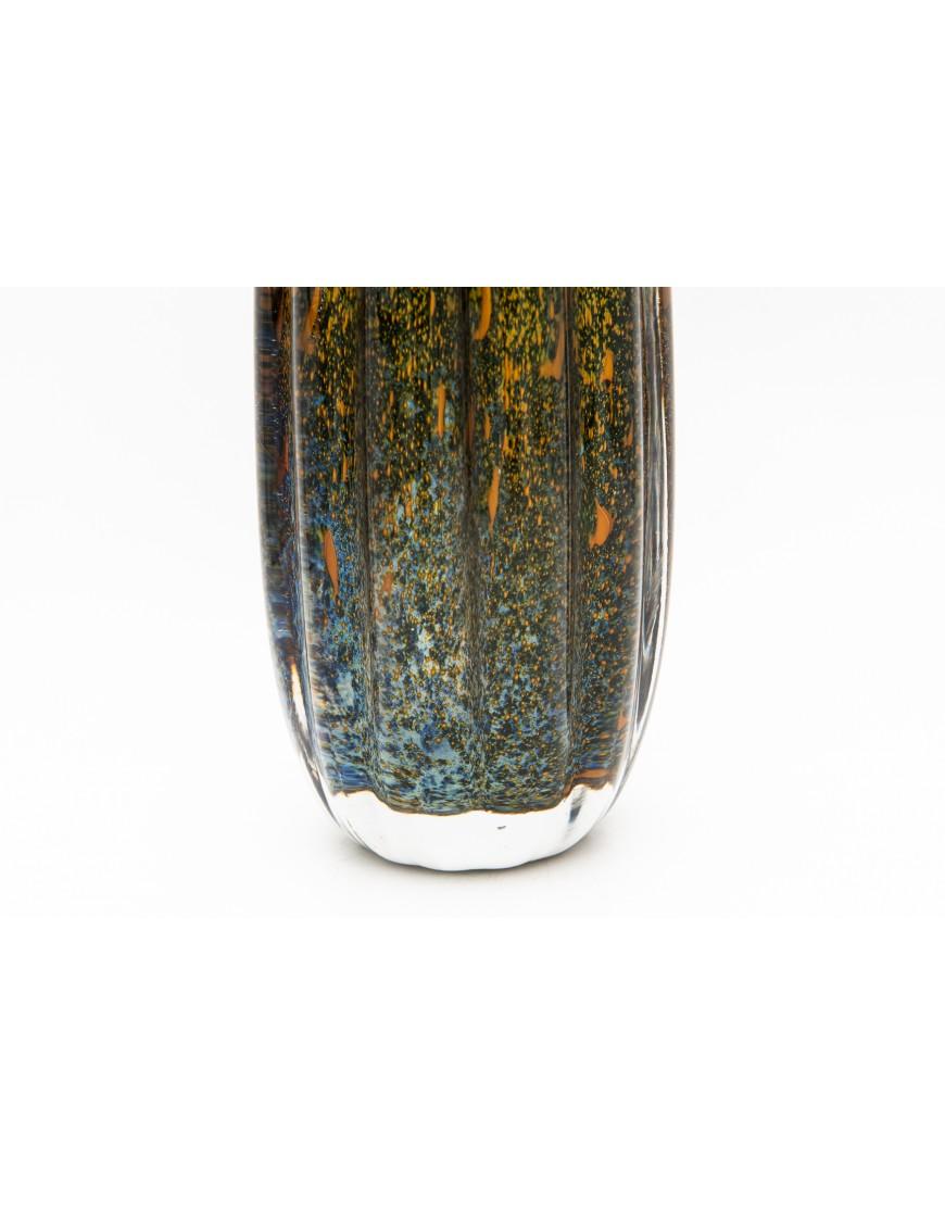 Mid-20th Century Glass vase, IKORA pattern, WMF, designed by Karl Wiedmann, circa 1930. For Sale