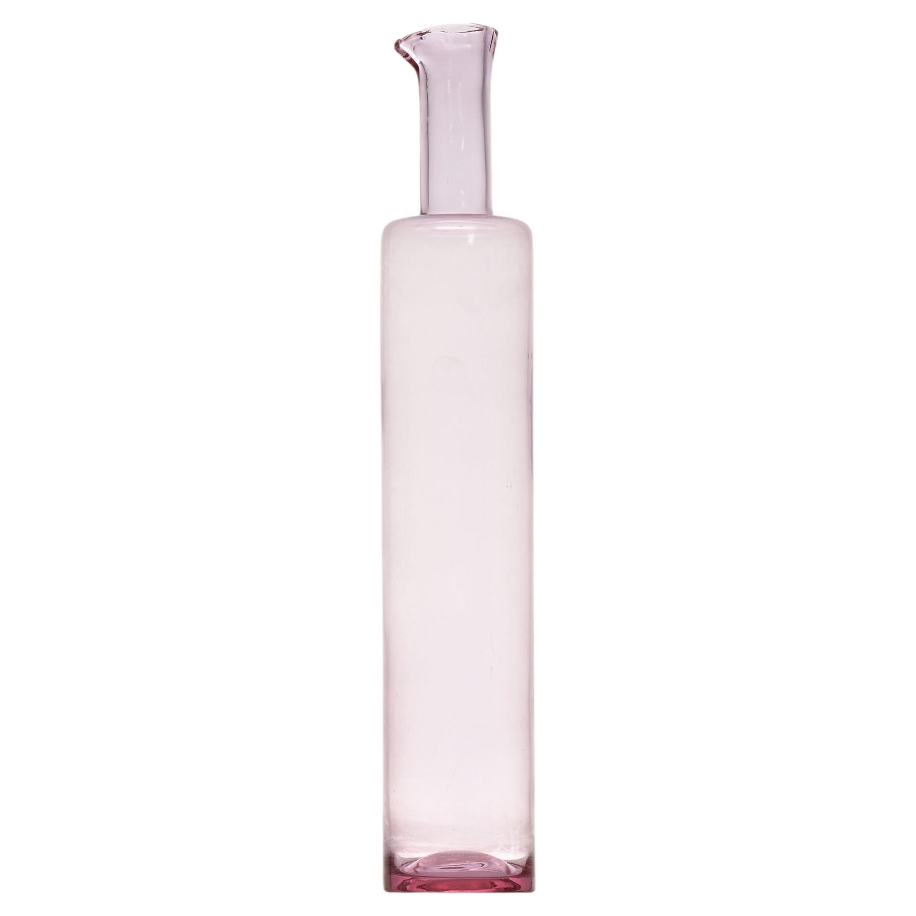 Glass Vase in Pink by Nanny Still, 1950's