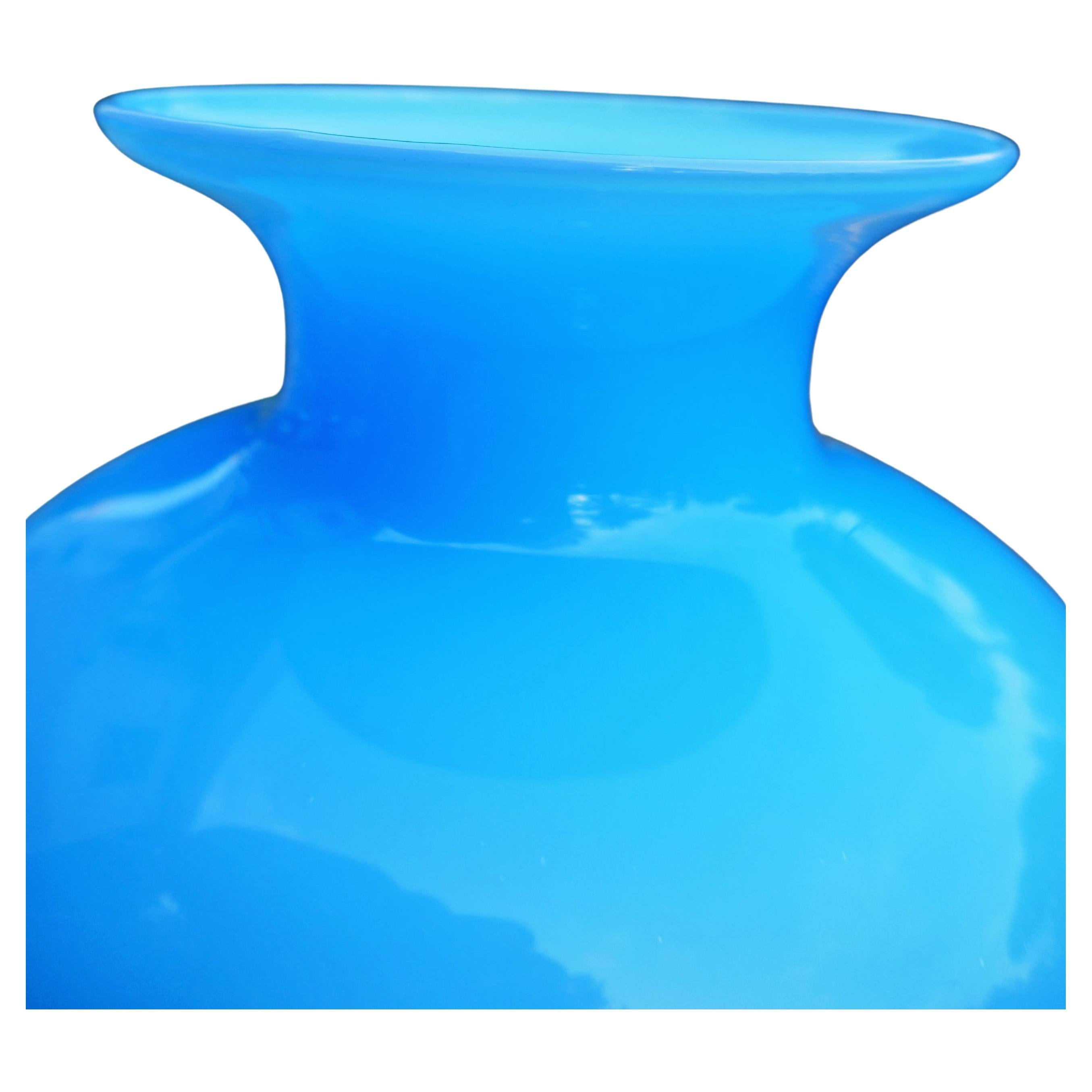 Late 20th Century Glass vase in the style of Venini, Seguso, Vistosi in vendita