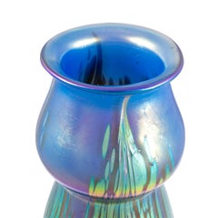 Glass Vase Loetz Medici Decoration circa 1902 Rainbow Colors Austrian Jugendstil