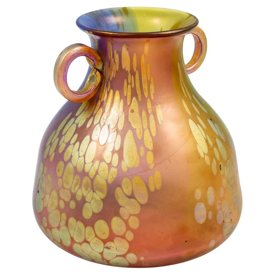 Loetz Vase Cytisus Decoration at 1stDibs