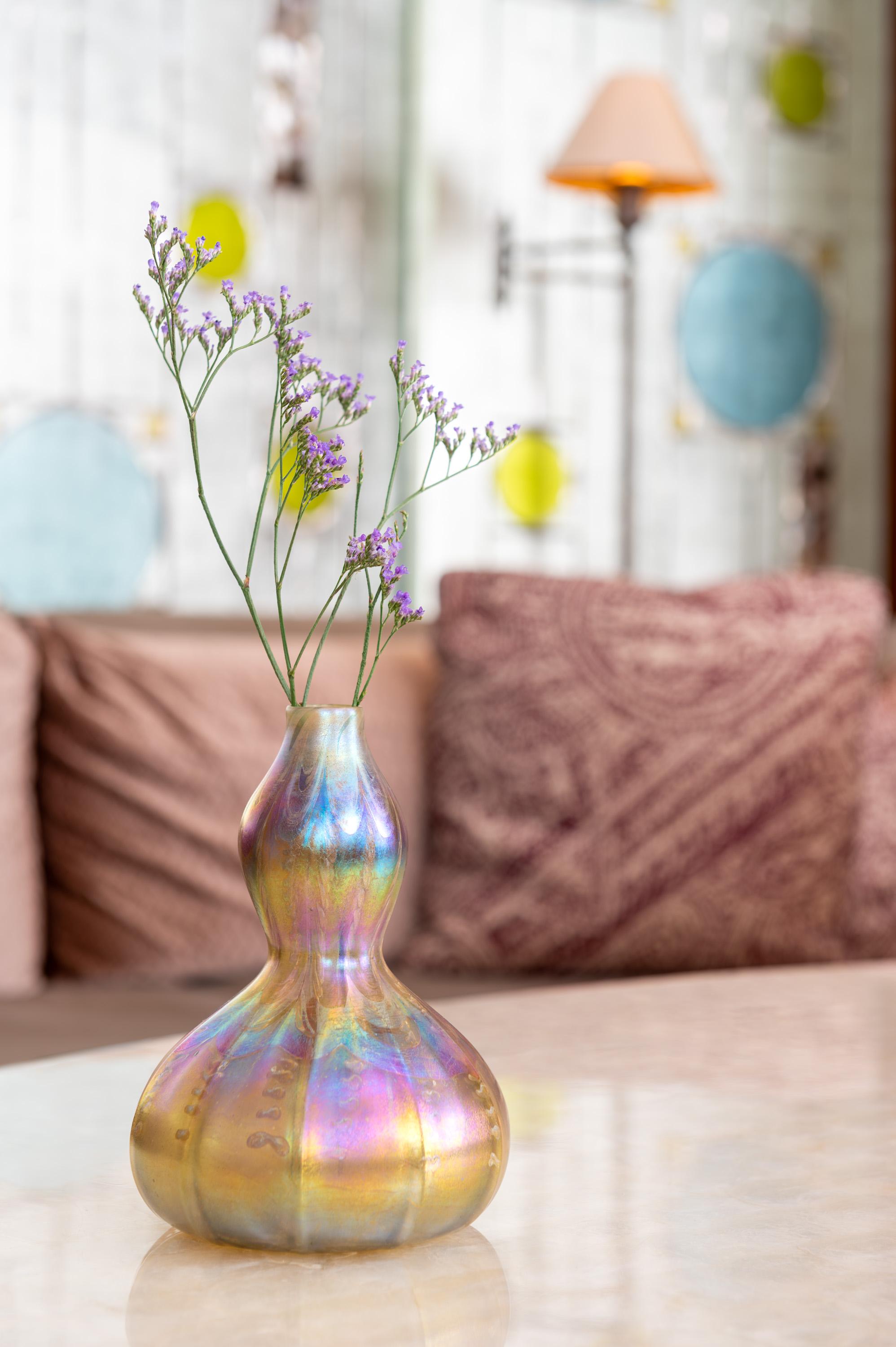 Glass Vase Louis C. Tiffany New York Tiffany Studios 1894 signed For Sale 1