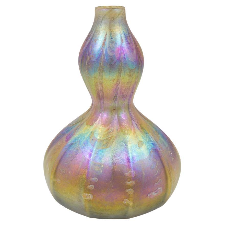 Glass Vase Louis C. Tiffany New York Tiffany Studios 1894 signed For Sale