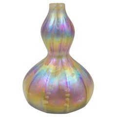Glass Vase Louis C. Tiffany New York Tiffany Studios 1894 signed