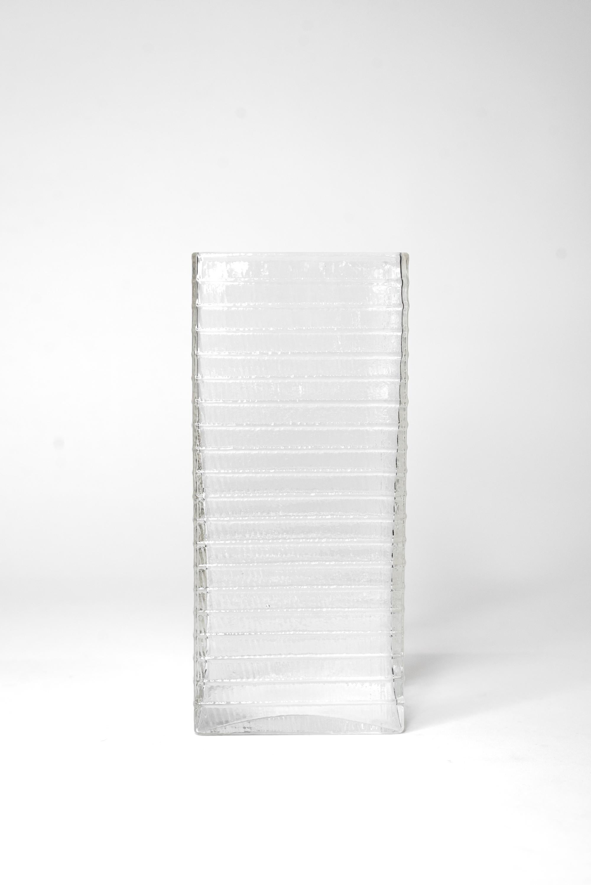 Glass Vase Model 1496 by Kaj Franck for Nuutajärvi, Finland, 1960s For Sale 2