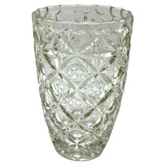 Glass Vase, Poland, 1960s