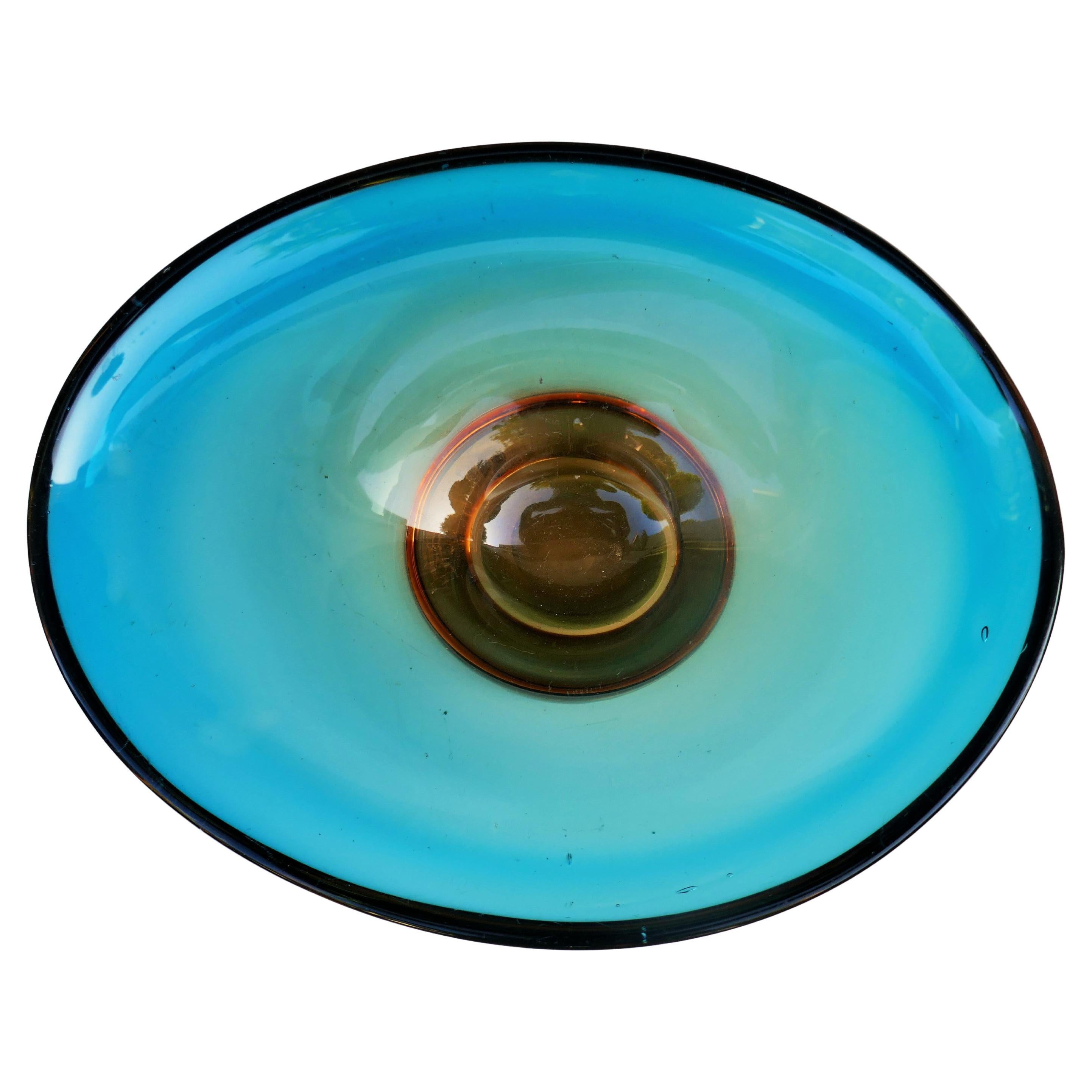Glass vase possible Flavio Poli for Seguso.
Good condition.
Thanks