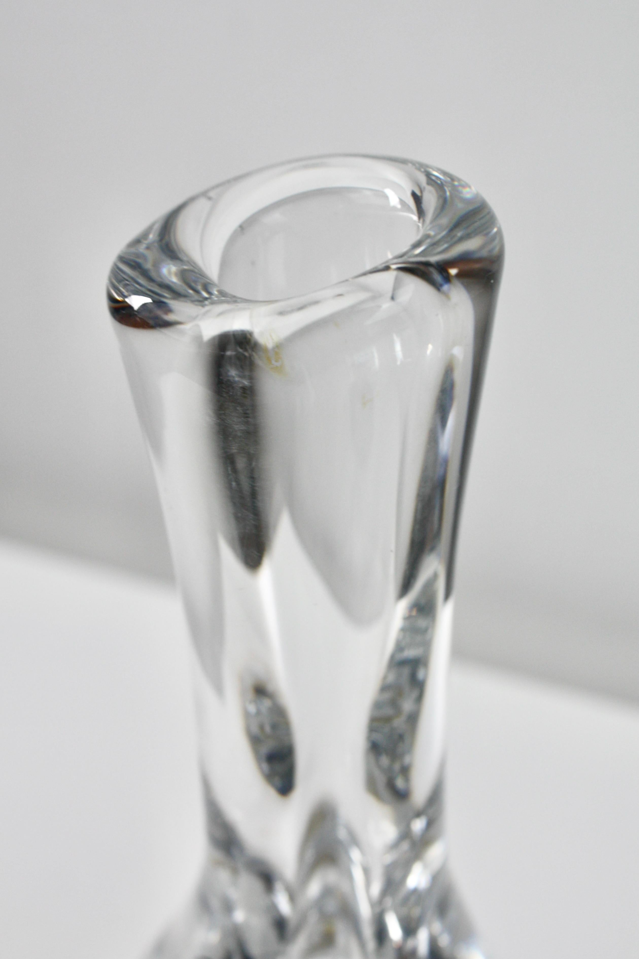 Vaso in vetro 'Raindrop' di Göran Wärff per Kosta Boda, anni '80 in vendita 1