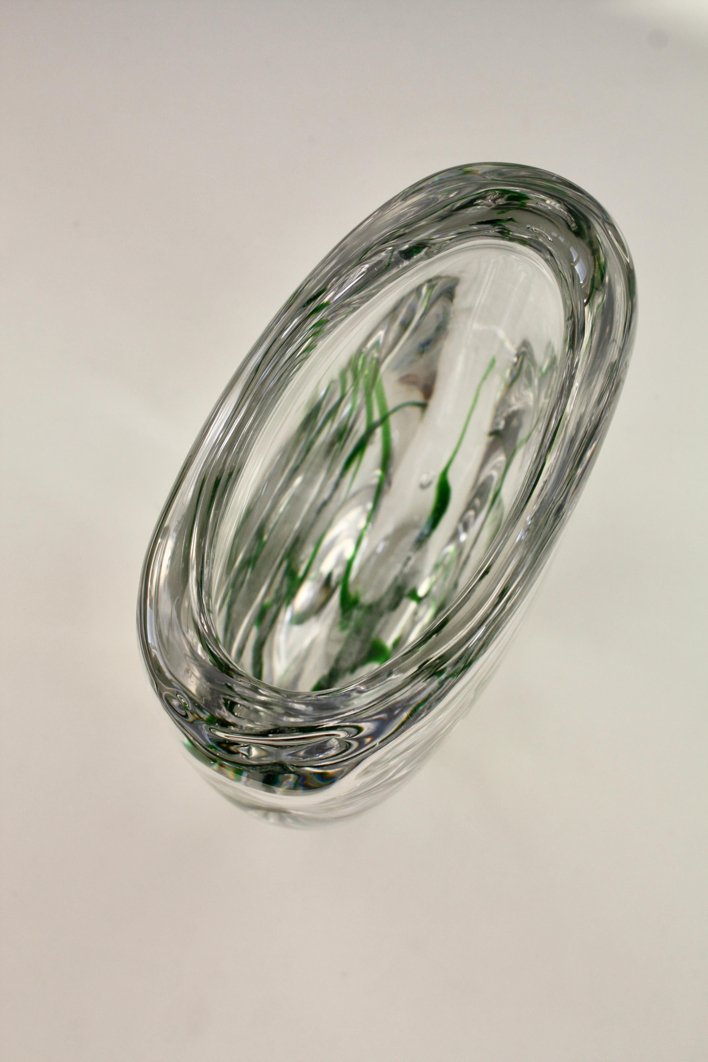 Glass vase, 