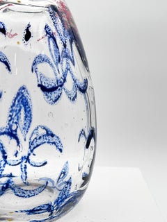 Glass Vase Unica by Andries Dirk Copier