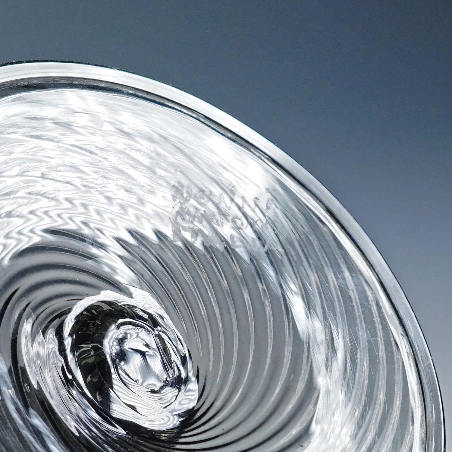 Vase aus Glas, Vetro Soffiato Venini Murano, ca. 1950er Jahre (Glaskunst) im Angebot