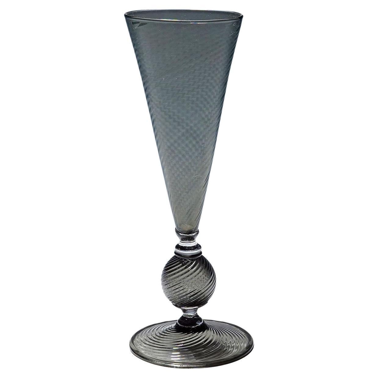 Glass Vase Vetro Soffiato Venini Murano ca. 1950s