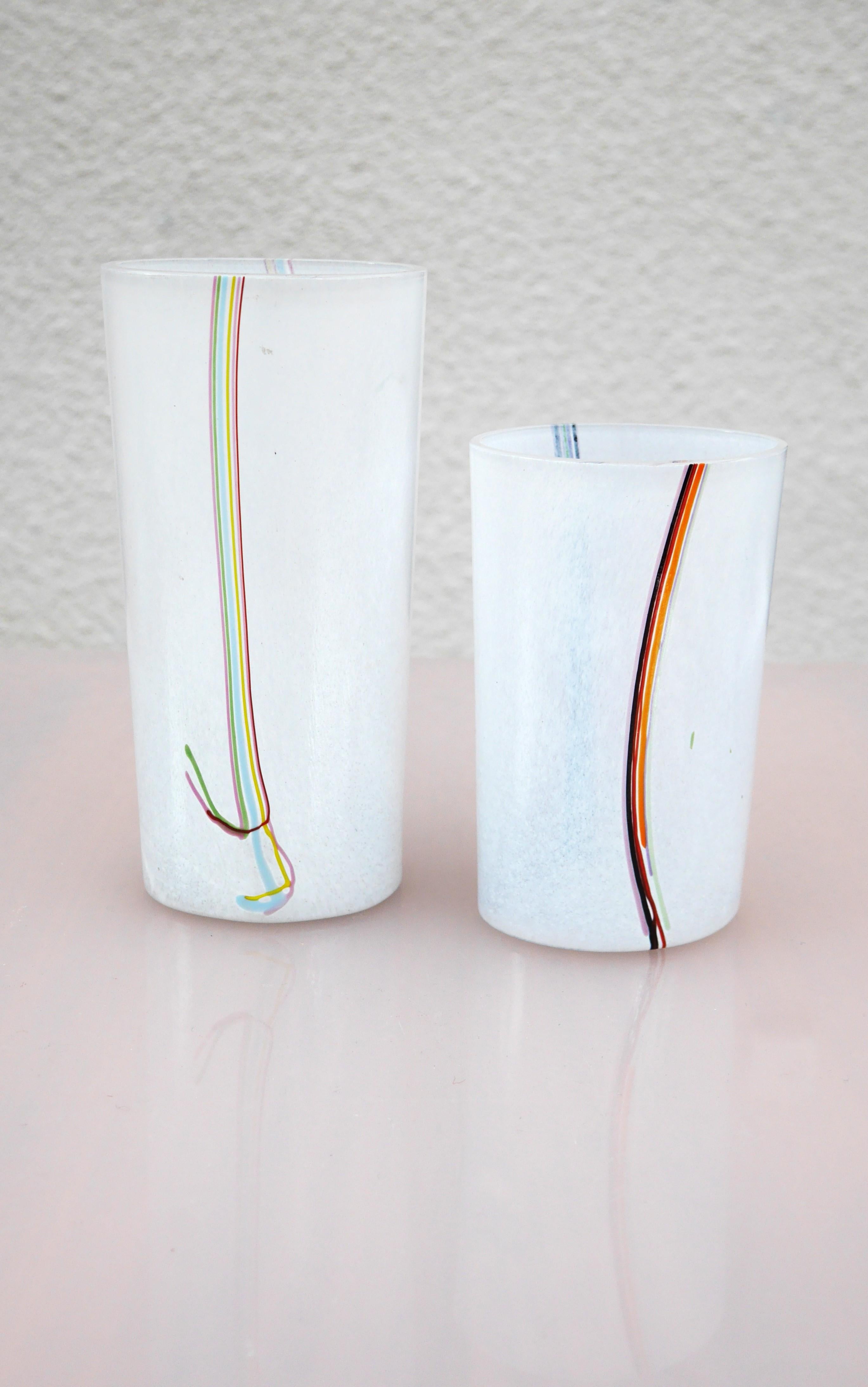 Swedish Glass Vases 