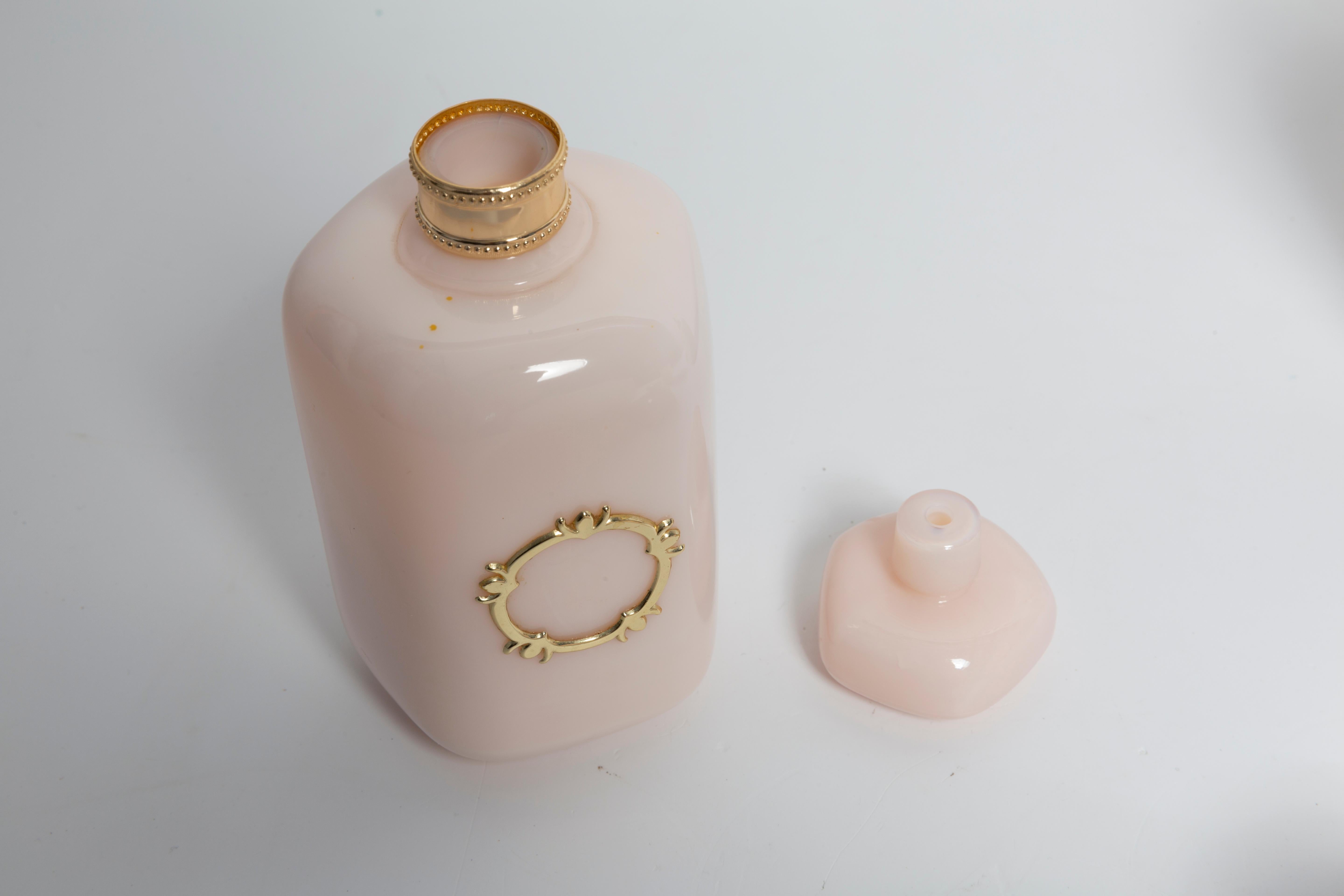 Vintage-Badarmaturen-Set aus rosa Glas, Frankreich, 1960er Jahre im Angebot 4