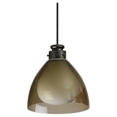 Glass Vistosi Pendant Lamp by Alessandro Pianon, 1960s