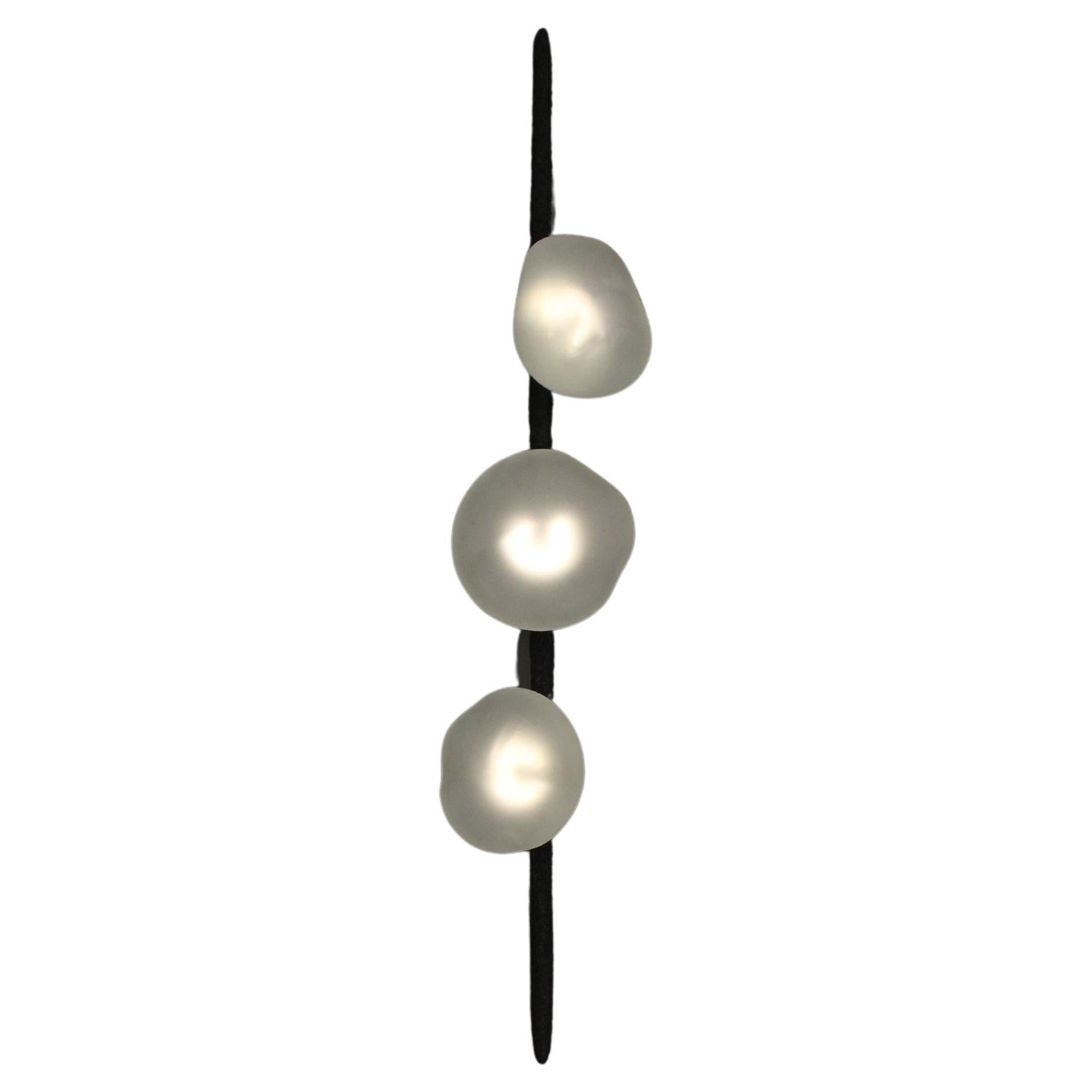 Glass Wall Lamp by Aver