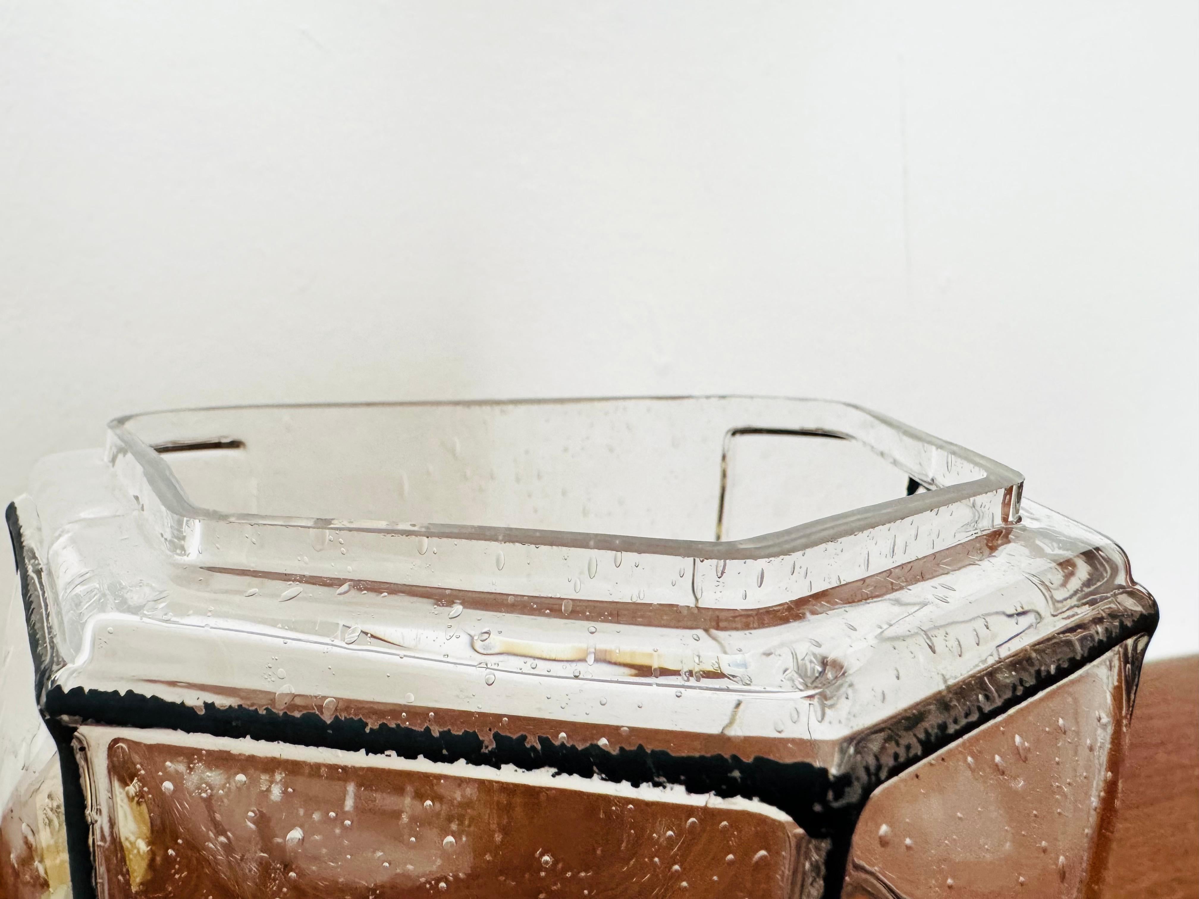 Lámpara de pared de cristal de Glashütte Limburg en venta 8