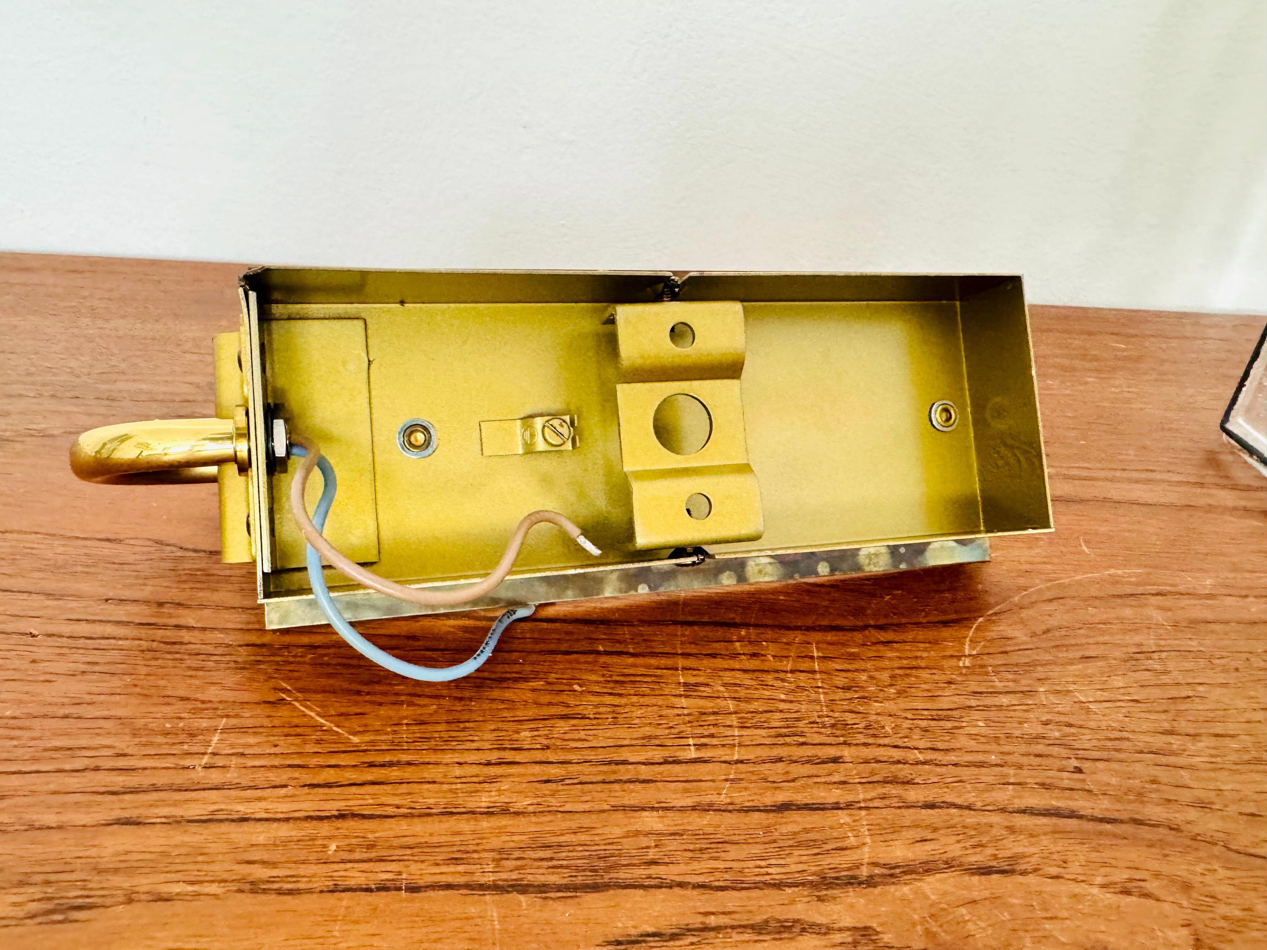 Lámpara de pared de cristal de Glashütte Limburg en venta 11