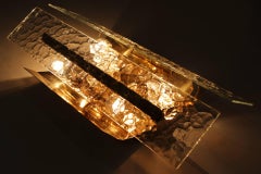 Glass Wall Lamp by J. T. Kalmar - Franken
