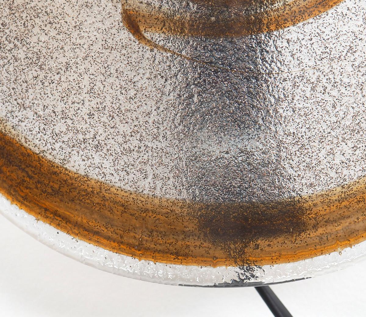 Late 20th Century Glass Wall Lamp by Per Lütken for Holmegaard, 1970s For Sale