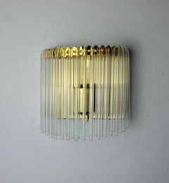 Lampada da parete in vetro Venini Italia 1970